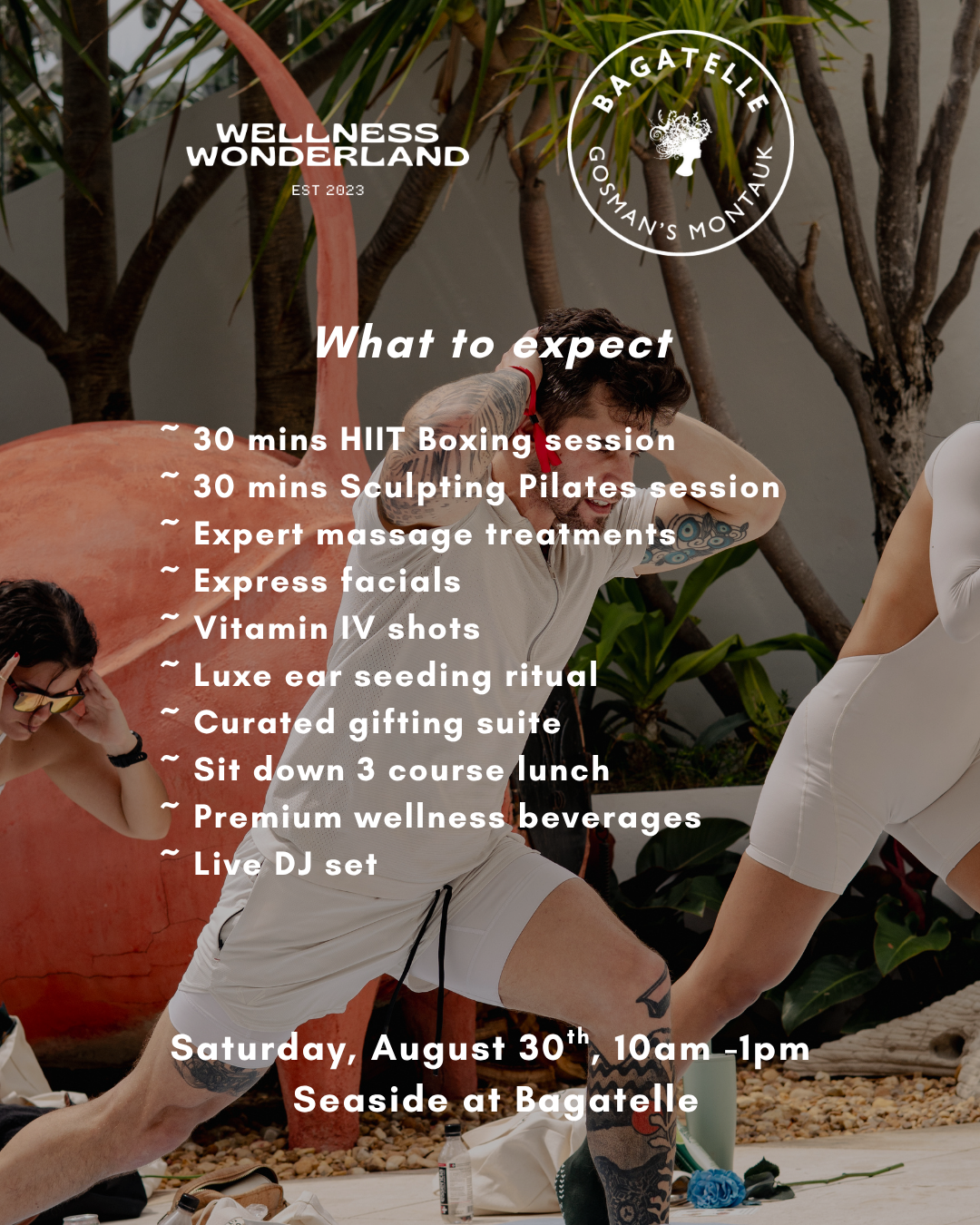 WELLNESS WONDERLAND X BAGATELLE Maison Du Wellness