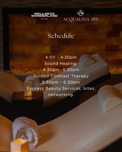 WELLNESS WONDERLAND x ACQUALINA The Breathing Room