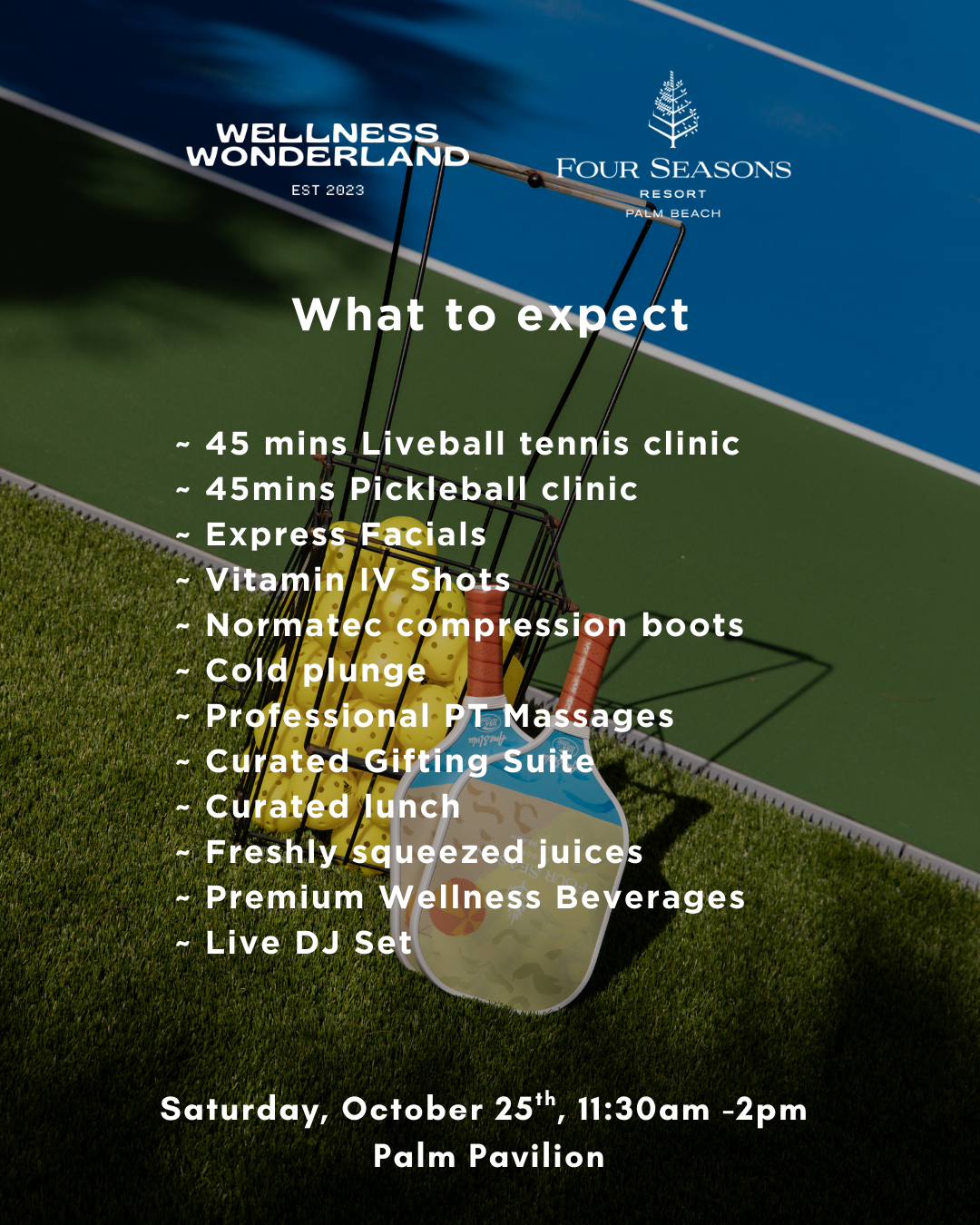 WELLNESS WONDERLAND X FOUR SEASONS RACQUET RETREAT
