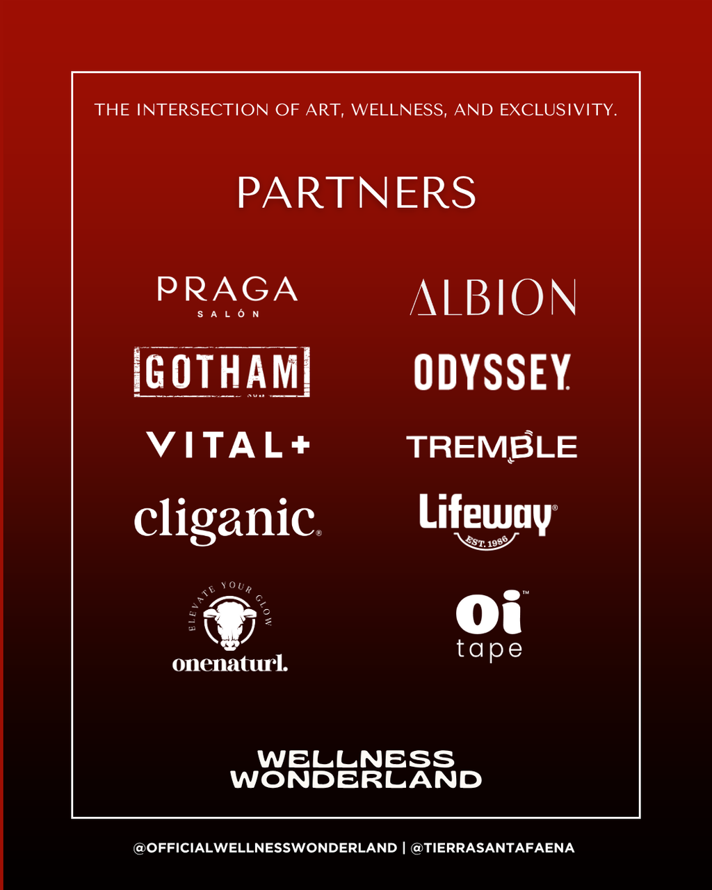 WELLNESS WONDERLAND x FAENA ART AWAKENING BASEL