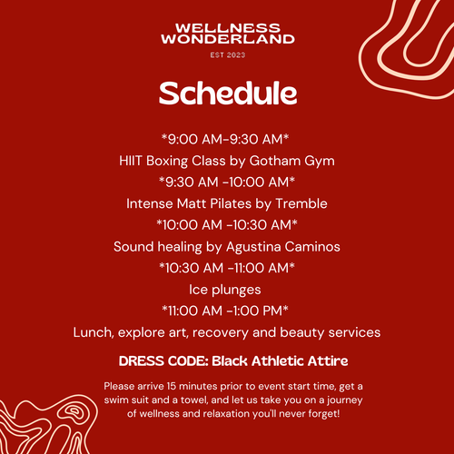 WELLNESS WONDERLAND x FAENA ART AWAKENING BASEL