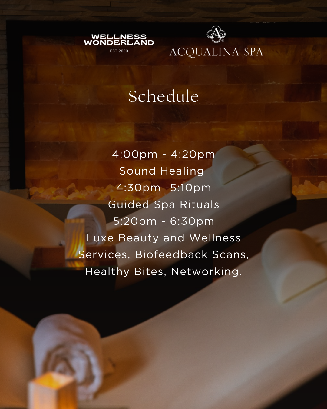 WELLNESS WONDERLAND x ACQUALINA SPA The Breathing Room DOUBLE
