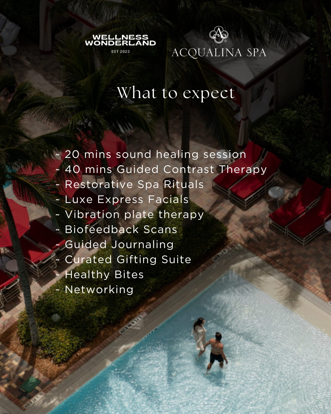 WELLNESS WONDERLAND x ACQUALINA SPA The Breathing Room DOUBLE