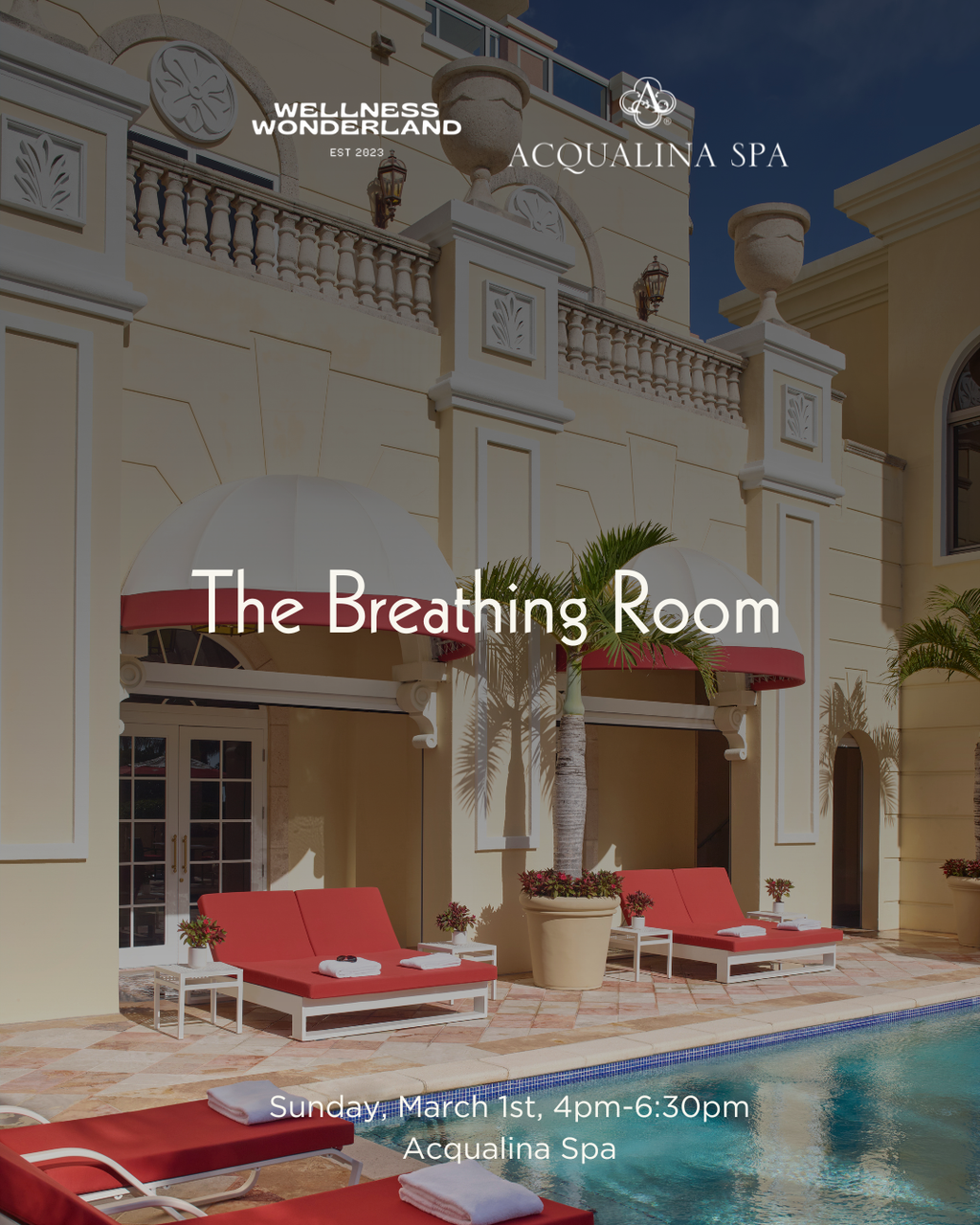 WELLNESS WONDERLAND x ACQUALINA SPA The Breathing Room DOUBLE